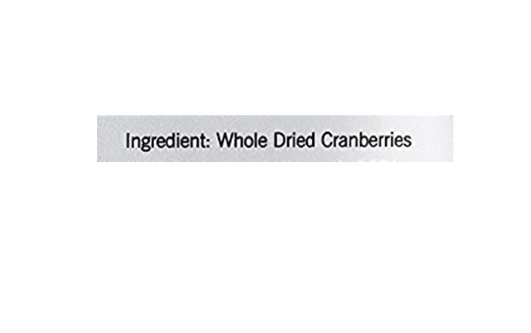 Raw Essentials Dried Cranberries    Pack  500 grams